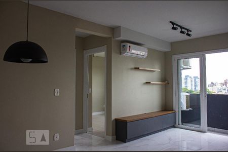 Sala de apartamento para alugar com 2 quartos, 52m² em Harmonia, Canoas