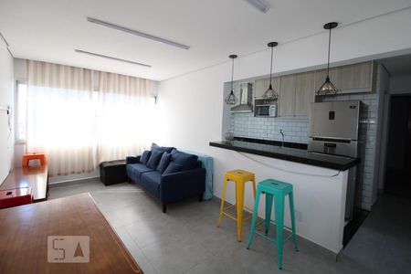 Sala de apartamento à venda com 1 quarto, 52m² em Centro, Campinas