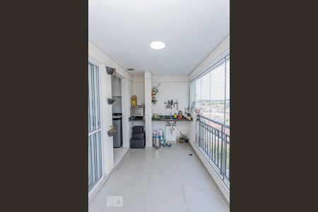 Varanda da Sala de apartamento para alugar com 2 quartos, 64m² em Vila Mangalot, São Paulo