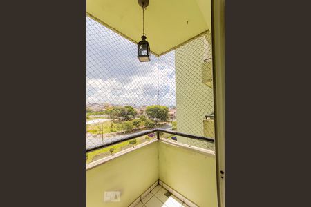 Varanda da Sala de apartamento para alugar com 2 quartos, 60m² em Parque Marajoara, Santo André