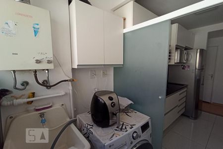 Apartamento para alugar com 48m², 2 quartos e 1 vagaDetalhe da area de serviço