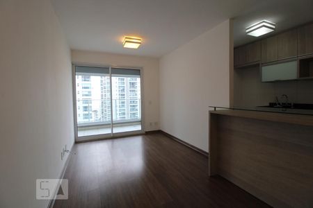 Sala de apartamento para alugar com 1 quarto, 50m² em Campo Belo, São Paulo
