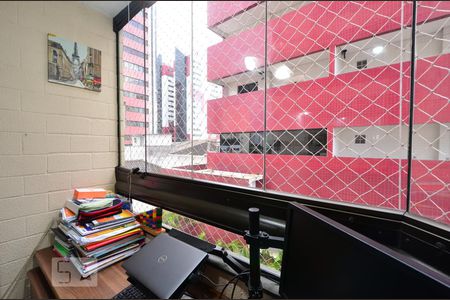 Varanda da Sala de apartamento para alugar com 2 quartos, 56m² em Vila Monte Alegre, São Paulo