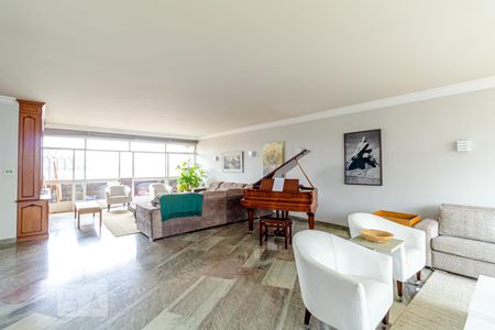 Sala de apartamento à venda com 5 quartos, 450m² em Consolação, São Paulo