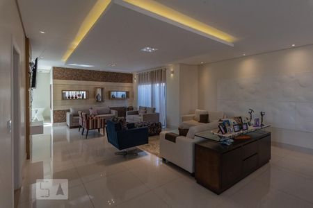 Sala de Estar de casa de condomínio à venda com 5 quartos, 400m² em Swiss Park, Campinas
