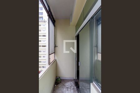 Studio à venda com 45m², 1 quarto e sem vagaVaranda