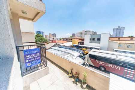 Apartamento à venda com 54m², 2 quartos e 1 vaga Apartamento à venda com 54m², 2 quartos e 1 vagaPlaca instalada na varanda