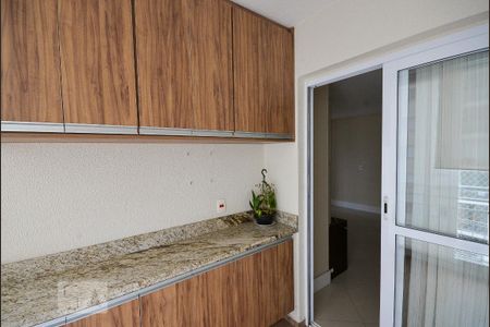 Varanda da Sala de apartamento à venda com 3 quartos, 67m² em Água Funda, São Paulo