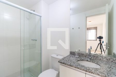 Apartamento para alugar com 55m², 2 quartos e 1 vaga Apartamento para alugar com 55m², 2 quartos e 1 vagaBanheiro da Suíte
