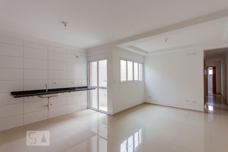Sala e Cozinha de Apartamento com 3 quartos, 63m² Vila Assunção
