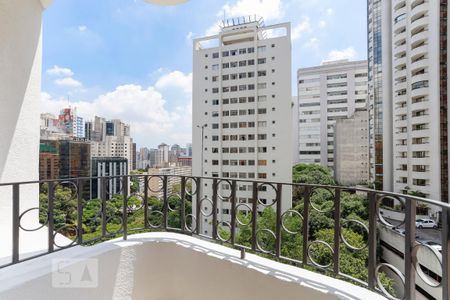 Varanda de apartamento para alugar com 1 quarto, 42m² em Bela Vista, São Paulo