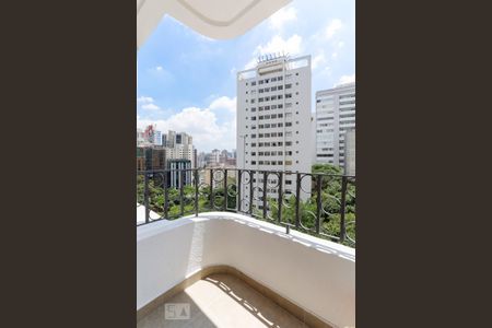 Varanda de apartamento para alugar com 1 quarto, 42m² em Bela Vista, São Paulo