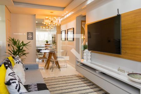Sala de apartamento para alugar com 2 quartos, 68m² em Setor Bueno, Goiânia