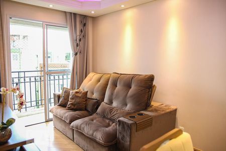 Sala de apartamento para alugar com 3 quartos, 62m² em Campestre, Santo André