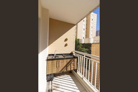 Varanda gourmet de apartamento para alugar com 2 quartos, 75m² em Vila Nova Alba, São Paulo