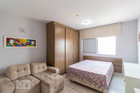 Sala e Quarto de kitnet/studio para alugar com 1 quarto, 34m² em Brás, São Paulo