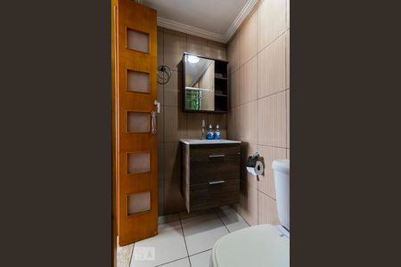 Banheiro de kitnet/studio para alugar com 1 quarto, 34m² em Brás, São Paulo