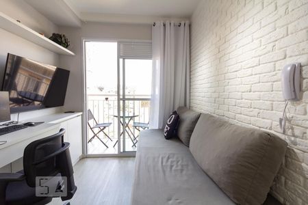 Sala de apartamento à venda com 1 quarto, 28m² em Ferreira, São Paulo