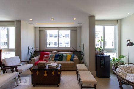 Sala de apartamento à venda com 3 quartos, 146m² em Flamengo, Rio de Janeiro