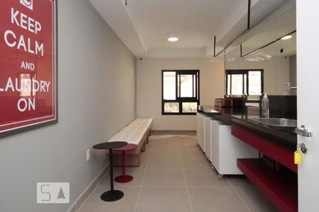 Apartamento para alugar com 25m², 1 quarto e sem vagaLavanderia