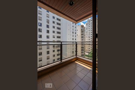 Sala - Varanda de apartamento à venda com 1 quarto, 46m² em Jardim Paulista, São Paulo