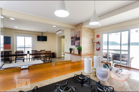 Apartamento para alugar com 44m², 1 quarto e 1 vagaSalão de festas e espaço gourmet