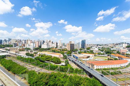 Vista da Sala de apartamento à venda com 1 quarto, 40m² em Floresta, Belo Horizonte