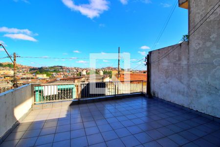 Sacada do Quarto 1 de casa para alugar com 2 quartos, 65m² em Vila Joao Ramalho, Santo André