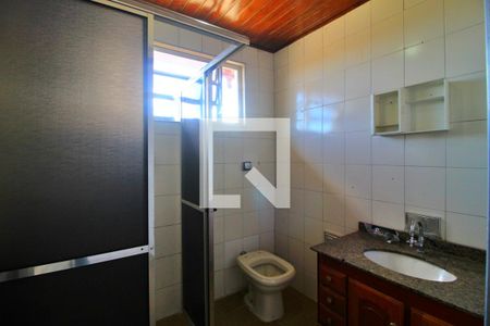 Banheiro da Suíte de casa para alugar com 2 quartos, 200m² em Vila Joao Ramalho, Santo André