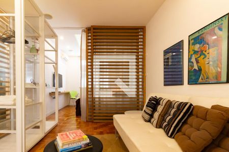 Sala de apartamento à venda com 1 quarto, 45m² em Ipanema, Rio de Janeiro