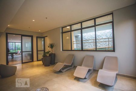 Studio para alugar com 25m², 1 quarto e sem vagaÁrea comum - Área da piscina