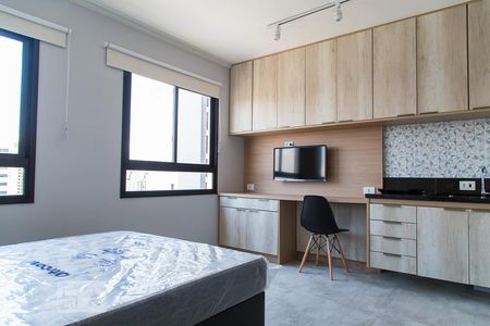Studio de kitnet/studio para alugar com 1 quarto, 25m² em Mirandópolis, São Paulo