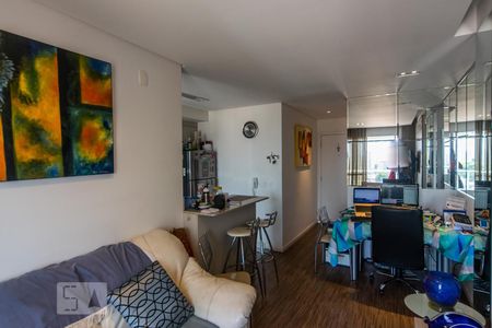 Sala de apartamento à venda com 1 quarto, 50m² em Vila Gomes Cardim, São Paulo