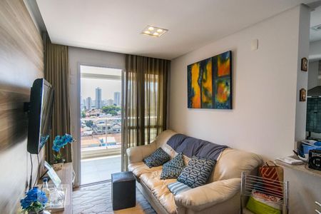 Sala de apartamento à venda com 1 quarto, 50m² em Vila Gomes Cardim, São Paulo