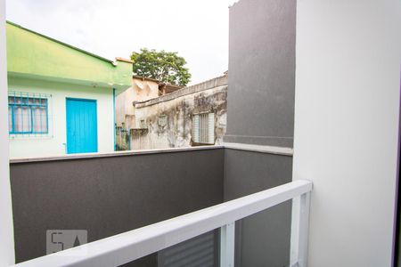 Varanda do quarto 1 de apartamento à venda com 2 quartos, 58m² em Vila Curuca, Santo André