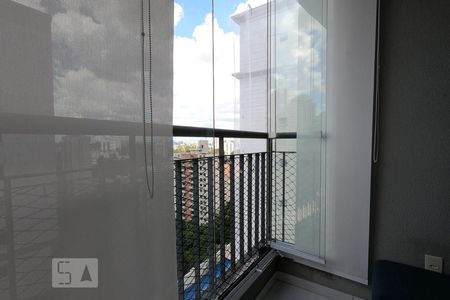 Varanda da Sala de apartamento à venda com 1 quarto, 36m² em Jardim Ampliação, São Paulo
