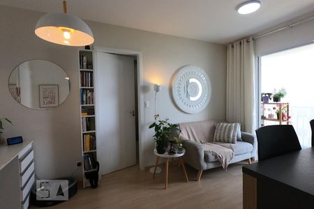 Sala de apartamento à venda com 1 quarto, 36m² em Jardim Ampliação, São Paulo