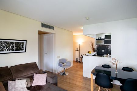 Sala de kitnet/studio à venda com 1 quarto, 57m² em Cidade Monções, São Paulo