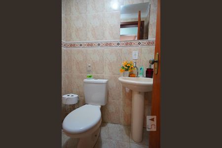 Lavabo de casa de condomínio à venda com 3 quartos, 159m² em Protásio Alves, Porto Alegre