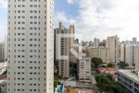 Vista da Sala de apartamento para alugar com 1 quarto, 45m² em Aclimação, São Paulo
