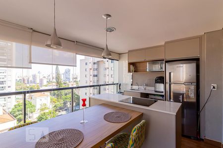 Varanda  de kitnet/studio à venda com 1 quarto, 49m² em Vila Mariana, São Paulo