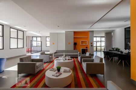 Studio à venda com 49m², 1 quarto e 1 vagaSalão de festas