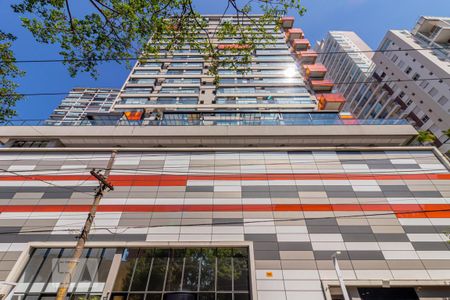 Studio à venda com 49m², 1 quarto e 1 vagaFachada 