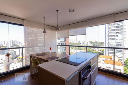 Varanda  de kitnet/studio à venda com 1 quarto, 49m² em Vila Mariana, São Paulo