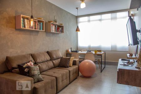 Sala de apartamento para alugar com 1 quarto, 47m² em Centro, Ribeirão Preto
