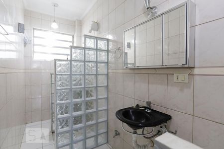Banheiro de kitnet/studio à venda com 1 quarto, 31m² em Higienópolis, São Paulo
