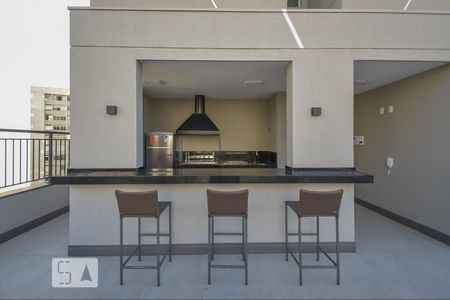 Apartamento à venda com 28m², 1 quarto e sem vagaChurrasqueira