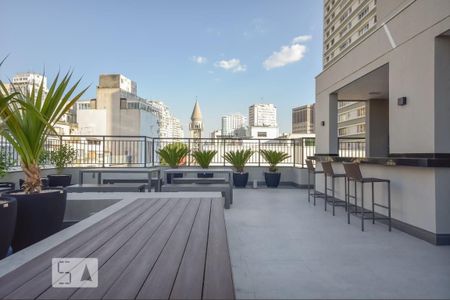 Apartamento à venda com 28m², 1 quarto e sem vagaTerraço