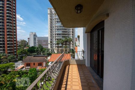 Varanda da Sala de apartamento para alugar com 4 quartos, 250m² em Jardim Vila Mariana, São Paulo