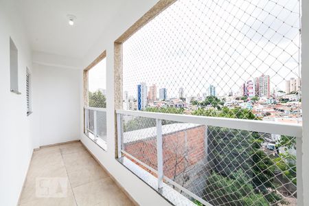 Varanda da Suíte de apartamento para alugar com 2 quartos, 59m² em Vila Guiomar, Santo André